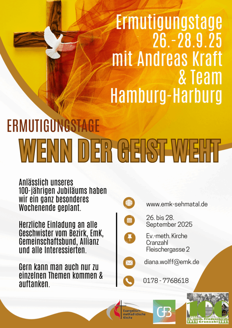 Ermutigungstage in der Friedenskirche