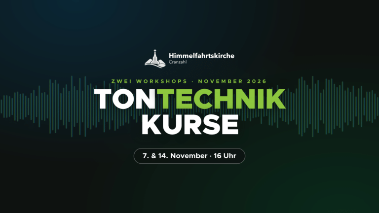 Tontechnik-Kurse im November: Anfänger und Fortgeschrittene