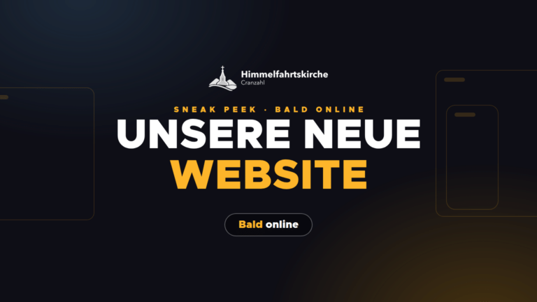 Sneak Peek: Unsere neue Website kommt bald